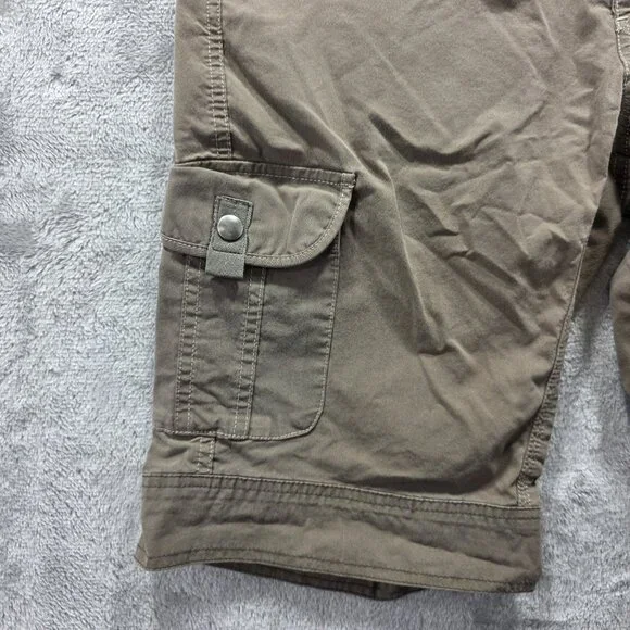 Kuhl Shorts Womens 6 Brown Cargo Pockets Hiking Camping Splash 11" Inseam - Picture 7 of 14